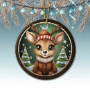 Search for fawn deer ornaments Winter