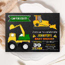 Recherche de construction baby shower invitations Garçons