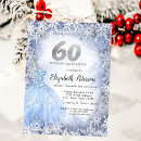 Search for winter 60th birthday invitations Snow