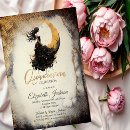 Search for celestial quinceanera invitations Moon
