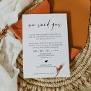 Search for we said yes invitations Simple