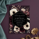 Search for dark romance invitations Moody