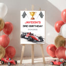 Recherche de voiture de course rouge posters Boy
