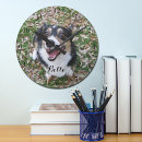 Search for pet photo clocks Dog