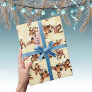 Search for deer antlers wrapping paper Fawn