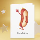Search for hot dog birthday cards Mustard