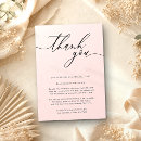 Search for pink rose thank you cards Calligraphy