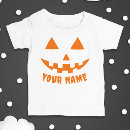 Search for pumpkin face baby shirts For kids