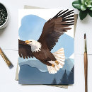 Search for bald eagle stamp postcards Flying