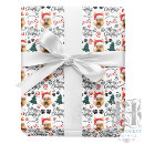 Search for german christmas wrapping paper Dog
