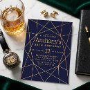 Search for geometric patterns invitations Gold