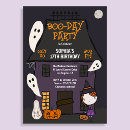 Search for cute halloween invitations Haunted house
