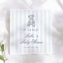 Search for teddy bear baby shower napkins Boy