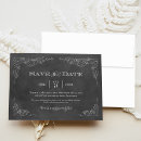 Search for dramatic 4x5 invitations For her
