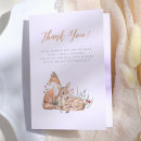 Search for woodland thank you cards Cute