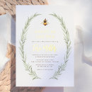 Search for bee 5x7 invitations Gender neutral