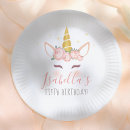 Recherche de plats de licorne assiettes Fille