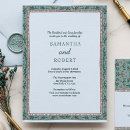Search for vine wedding invitations Vintage