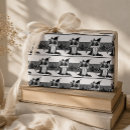 Recherche de femme papier cadeau Noir