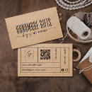 Search for brown kraft business cards Minimalist