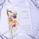 Search for purple iris wedding invitations Watercolor
