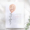 Search for balloon baby girl shower invitations Ready to pop