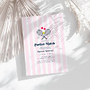 Search for sports bridal shower invitations Tennis