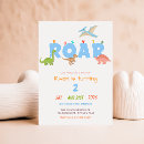 Search for funny 2nd birthday invitations Dinosaur