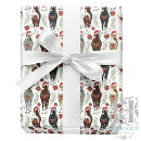 Recherche de cheval de noël papier cadeau Pour tous