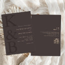 Recherche de monogramme brun Marron