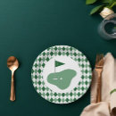 Search for golf birthday plates Green