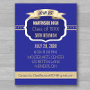 Search for class reunion postcards Blue
