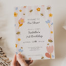 Search for bees cards invites For kids