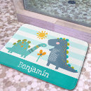 Search for dinosaurs bath mats Kids