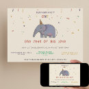 Search for circus 1st birthday invitations Gender neutral