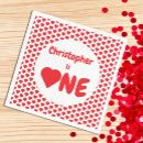 Search for valentines paper napkins Boy