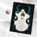 Search for dark forest green invitations Watercolor