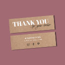 Search for thank you business cards Simple