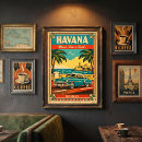 Search for cuba vintage travel posters Havana