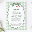 Recherche de vert de golf invitations Pour elle