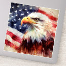 Search for usa emblem stickers Bald eagle