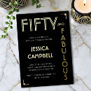 Recherche de fifty and fabulous invitations Moderne et gras