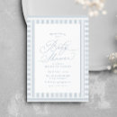 Search for blue white baby baby shower invitations Classic