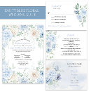 Search for blue and ivory wedding invitations Watercolor