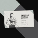Recherche de athlète cartes visite Salle de sport
