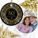 Search for 50th wedding anniversary ornaments 50 years together