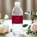 Search for burgundy Monogrammed