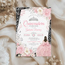 Search for pink black quinceanera invitations Elegant classy