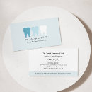 Recherche de dentiste bleu cartes visite Logo de dent