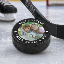 Search for hockey pucks Best dad ever